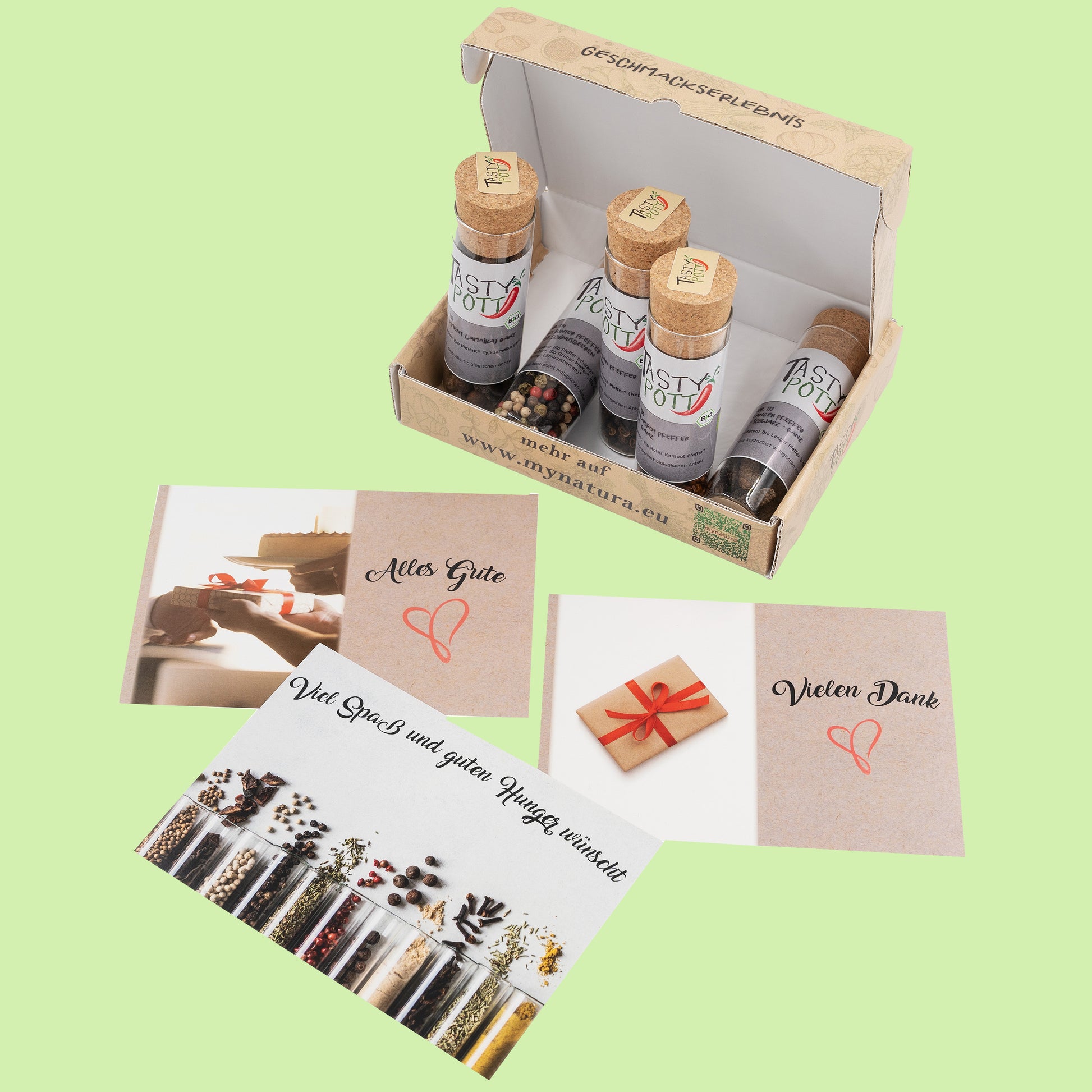 Tasty Pott Dank-Box - Vielen Dank - fit and life shop