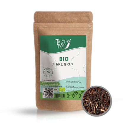 Tasty Pott Bio Earl Grey Tee - im Beutel