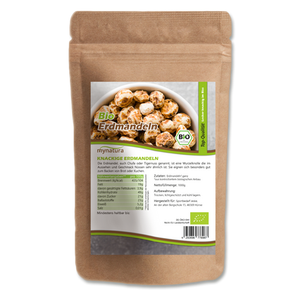 Mynatura Bio Erdmandeln - ganze Nuss 1kg