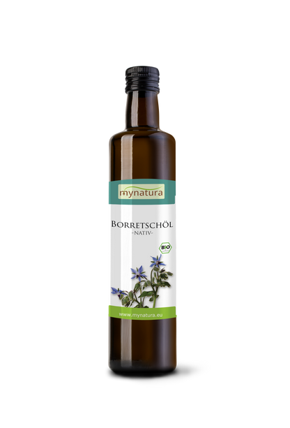 Mynatura Bio Borretschöl – kaltgepresstes Pflanzenöl 250ml