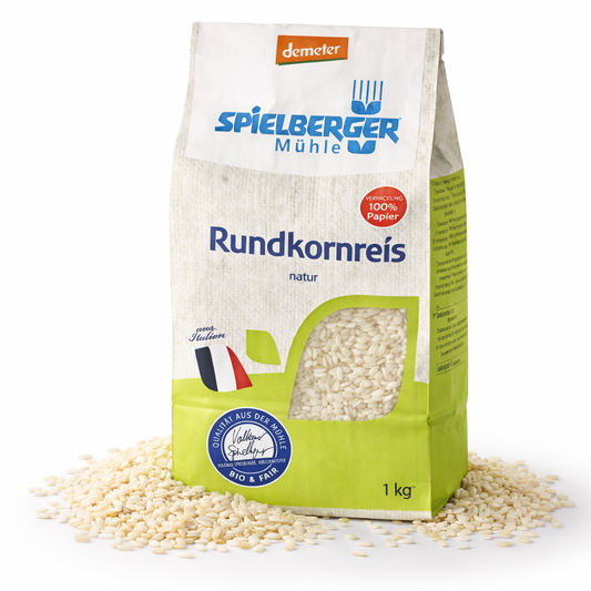 Spielberger Bio Rundkornreis, 1000g