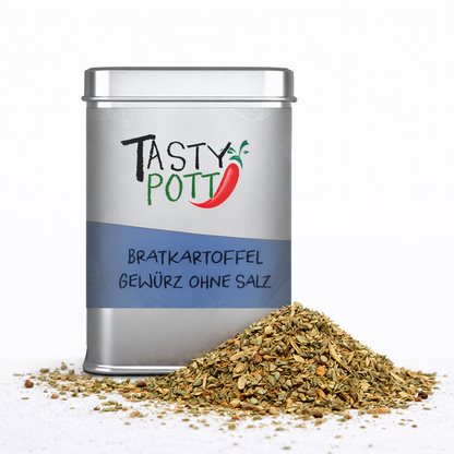 Tasty Pott Bratkartoffelgewürz ohne Salz - 50g Dose