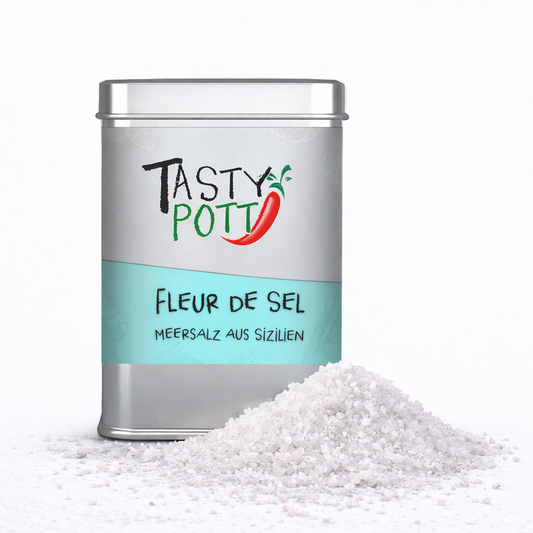 Tasty Pott Fleur de Sel Meersalz - 150g Dose