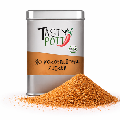 Tasty Pott Bio Kokosblütenzucker 100g Dose
