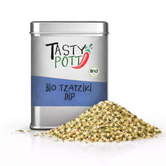 Tasty Pott Bio Tzatziki Dip - Gewürzmischung - 100g Dose