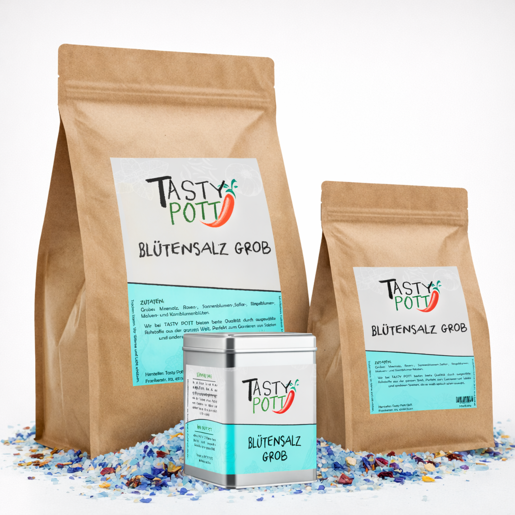 Tasty Pott Grobes Blütensalz - im Beutel