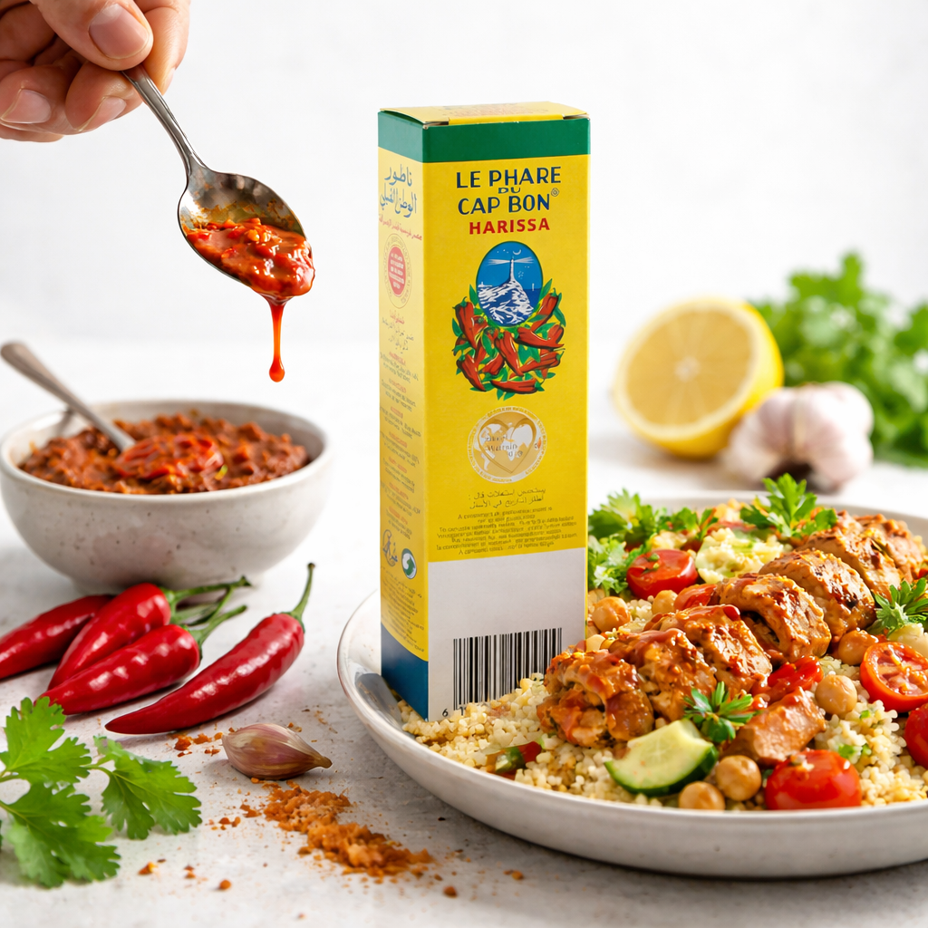 Le Phare Du Cap Bon Harissa Scharfe Würzpaste (70g) - fit and life shop