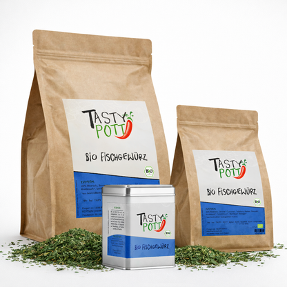Tasty Pott Bio Fischgewürz - im Beutel