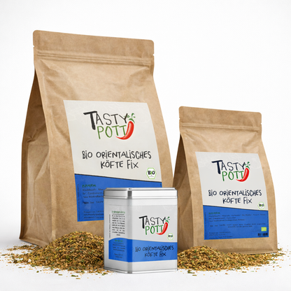 Tasty Pott Orientalisches Bio Köfte Gewürz - Gewürzmischung - im Beutel
