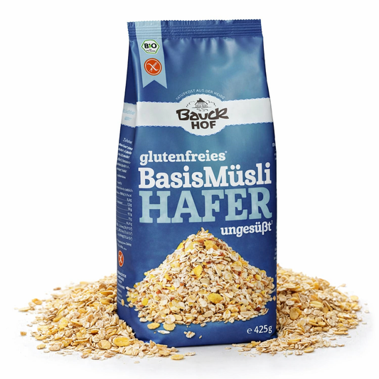 Bauckhof Bio Hafermüsli Basis - glutenfrei 425g