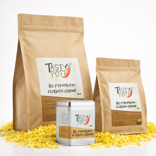 Tasty Pott Bio Pyramidenflocken Zitrone - im Beutel
