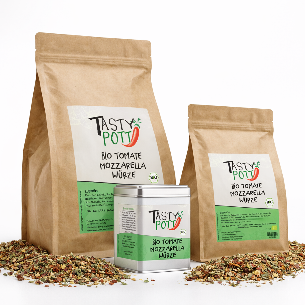 Tasty Pott Bio Tomate Mozzarella Gewürz - im Beutel