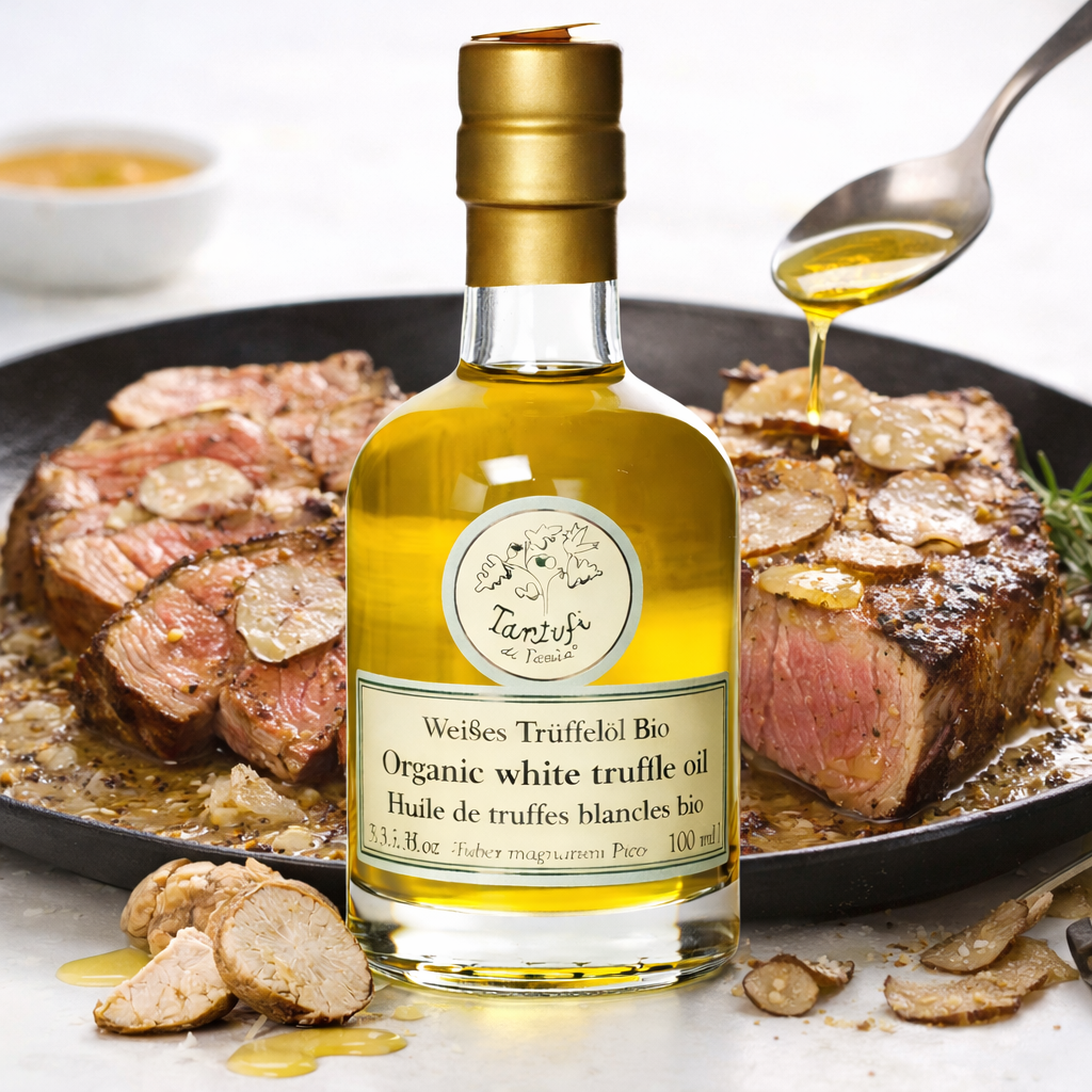 PPURA Olivenöl mit weißem Trüffel (ab 100 ml) - fit and life shop