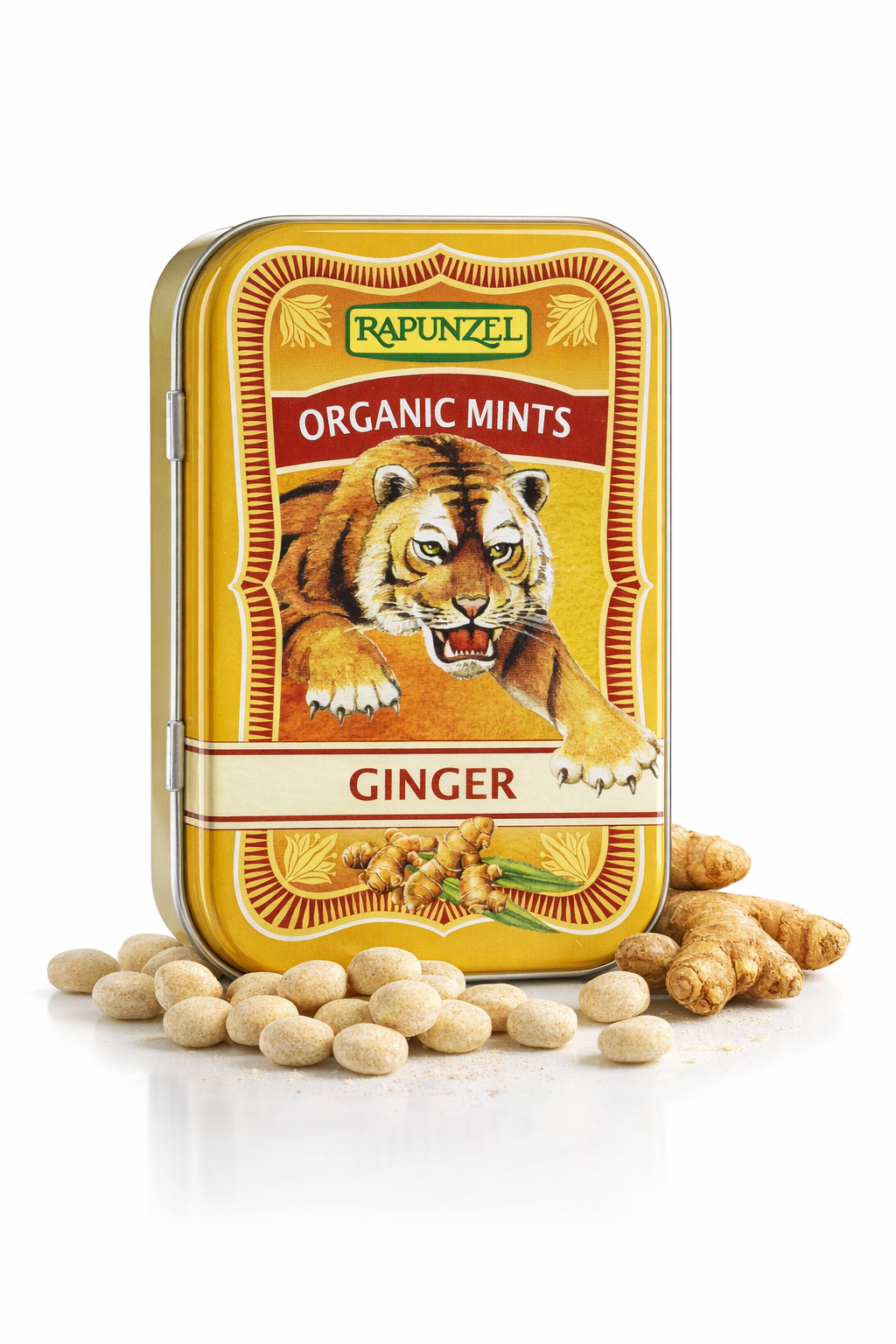 Rapunzel Organic Mints Ginger HIH (50g) - fit and life shop