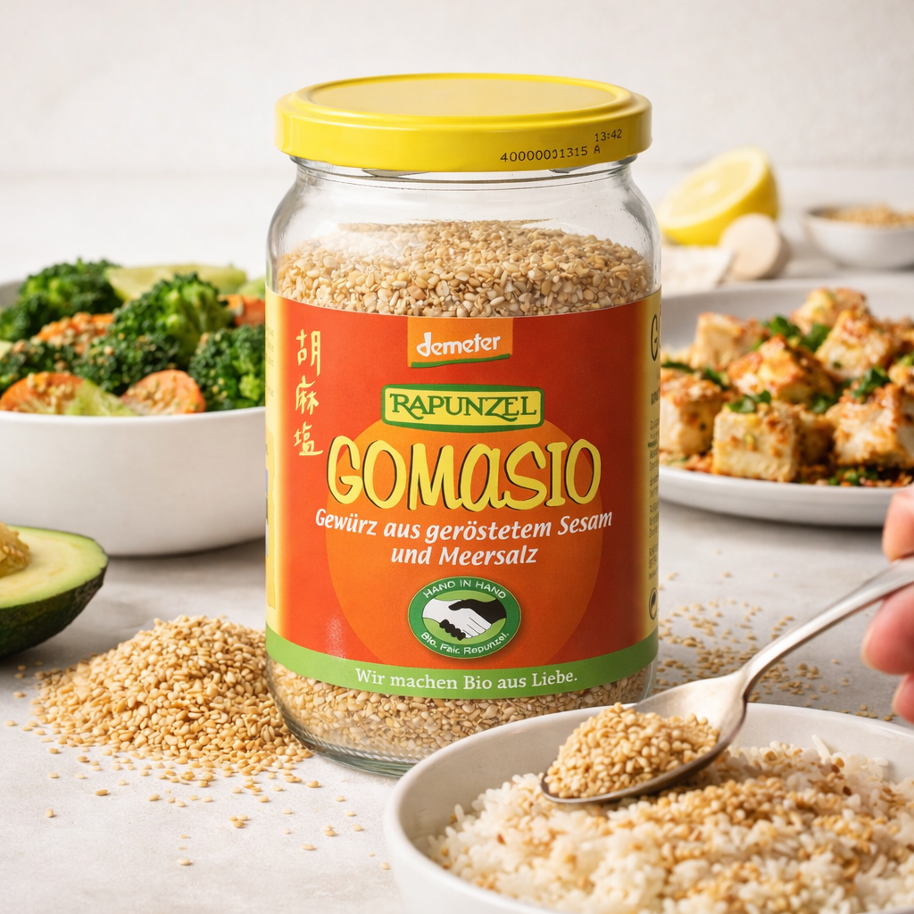 Rapunzel Gomasio, Sesam und Meersalz HIH, demeter, (100g) - fit and life shop