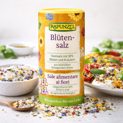 Rapunzel Blüten-Kräutersalz "Flower Power" (90g) - fit and life shop
