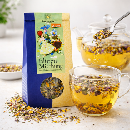 Sonnentor Tee Blütenmischung lose, (2x40g) - fit and life shop