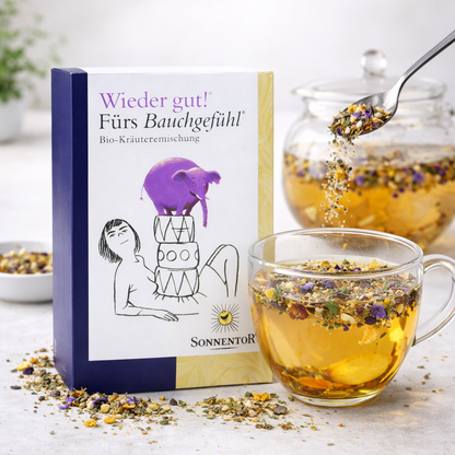 Sonnentor Tee Fürs Bauchgefühl - Wieder gut!  (6x27g) - fit and life shop