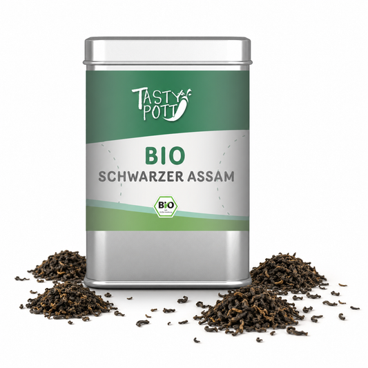 Tasty Pott Bio Assam Tee 50g Dose
