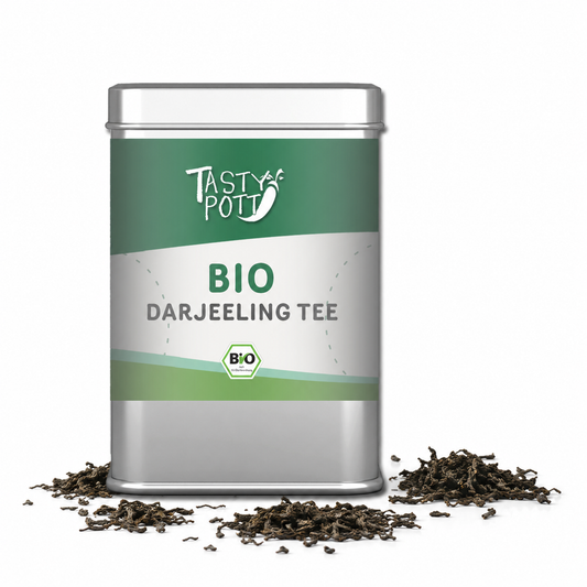 Tasty Pott - Bio Darjeeling Tee Schwarztee - 50g Dose