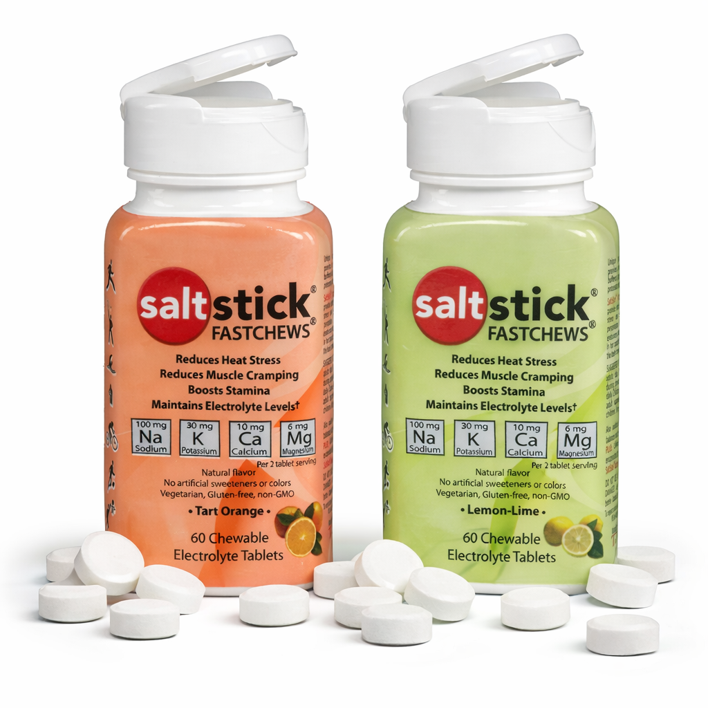 SaltStick Fast Chews Elektrolyt-Kautabletten - 96g (60 Kautabletten)