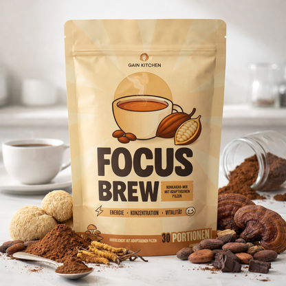Focus Brew von Gain Kitchen – die natürliche Kaffee Alternative 210g