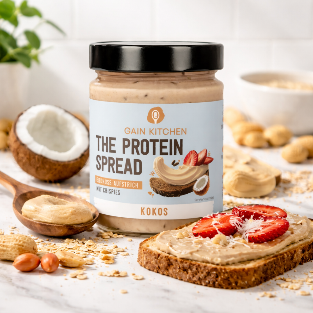 Gain Kitchen Erdnussbutter Protein Creme