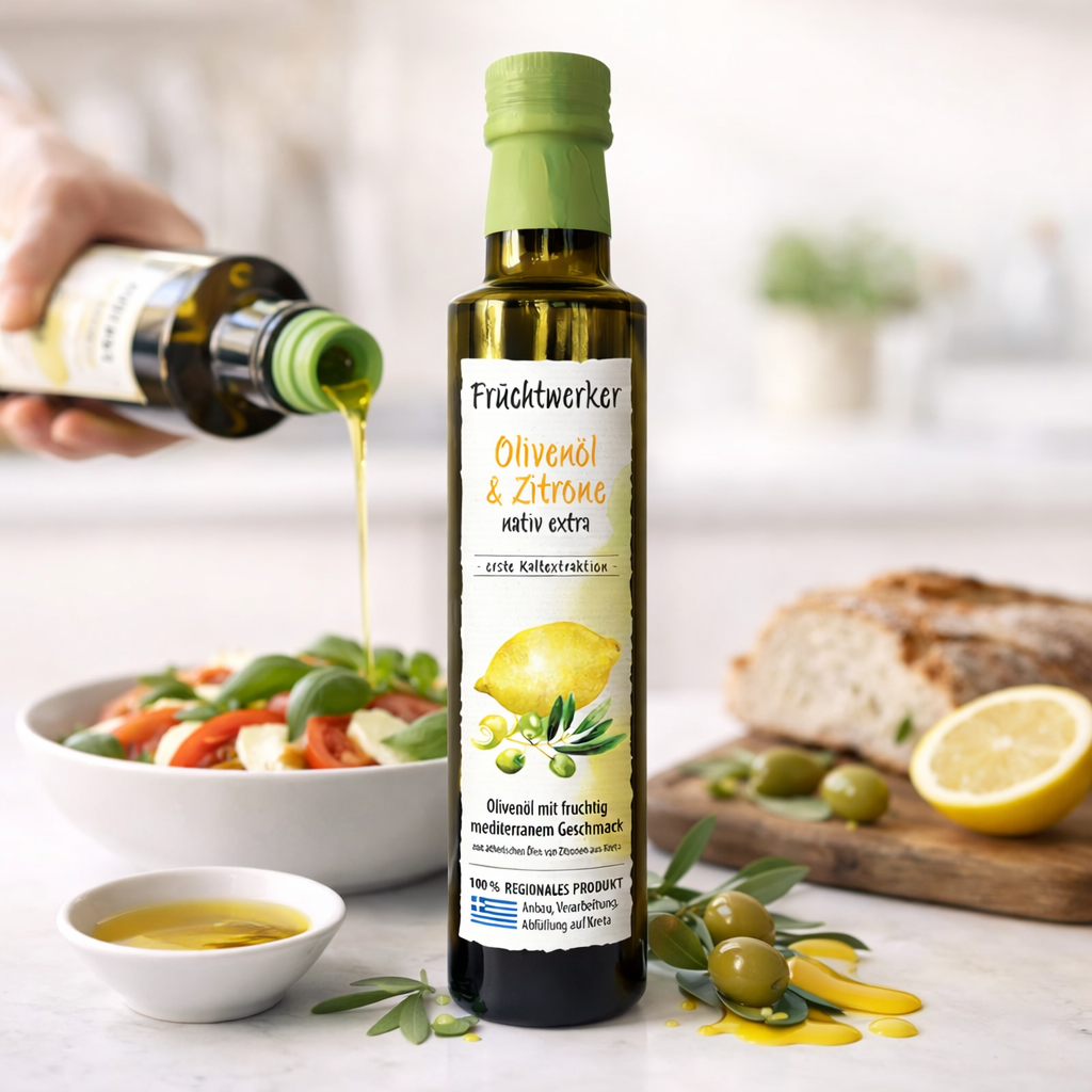 Fruchtwerker Olivenöl + Zitrone 250ml