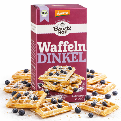 Bauckhof Bio Dinkel-Waffeln Mix - Demeter 200g