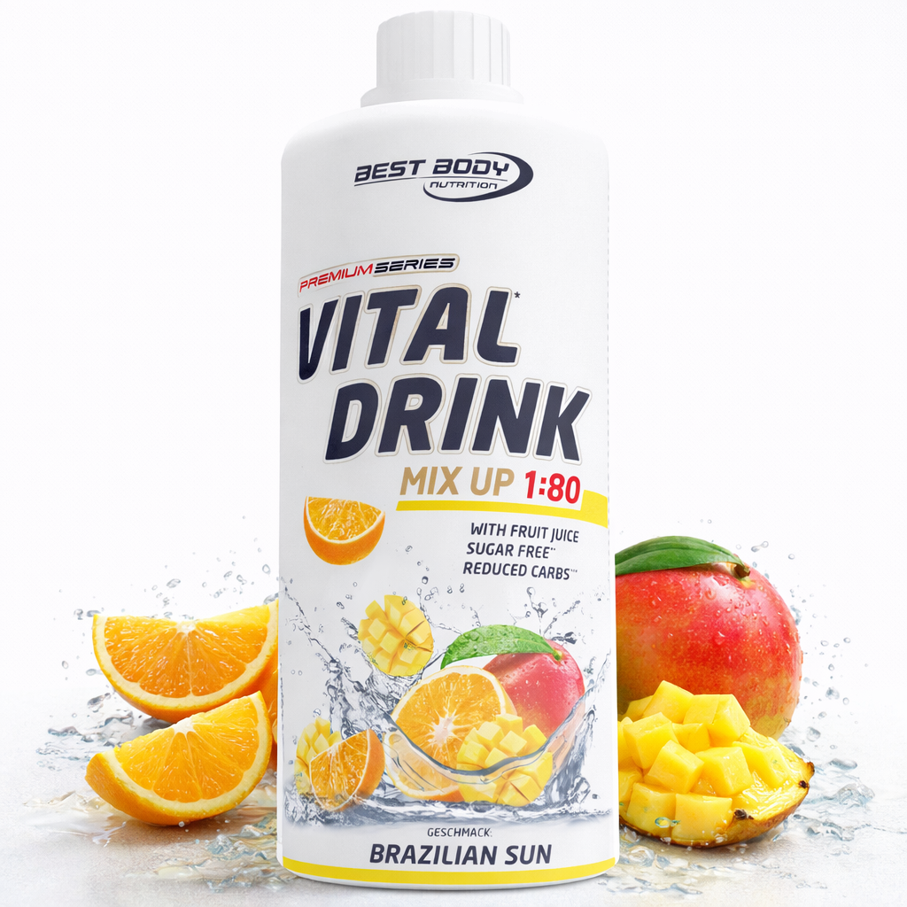Best Body Nutrition - Vital Drink - verschiedene Sorten 1L