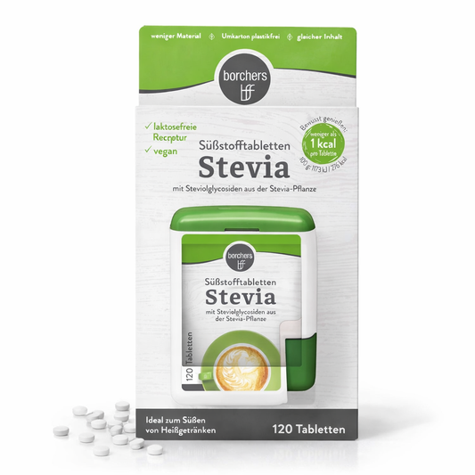 borchers Stevia Süßstofftabletten Im Spender - 3 x 120 Tbl.
