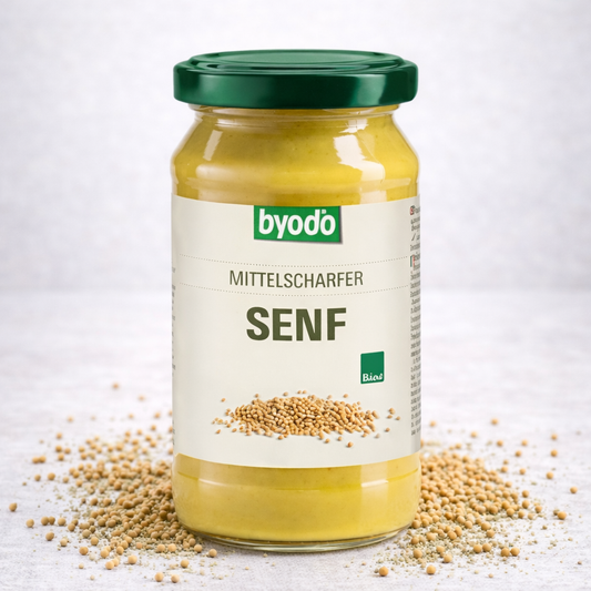 Byodo Bio Mittelscharfer Senf (200 g)