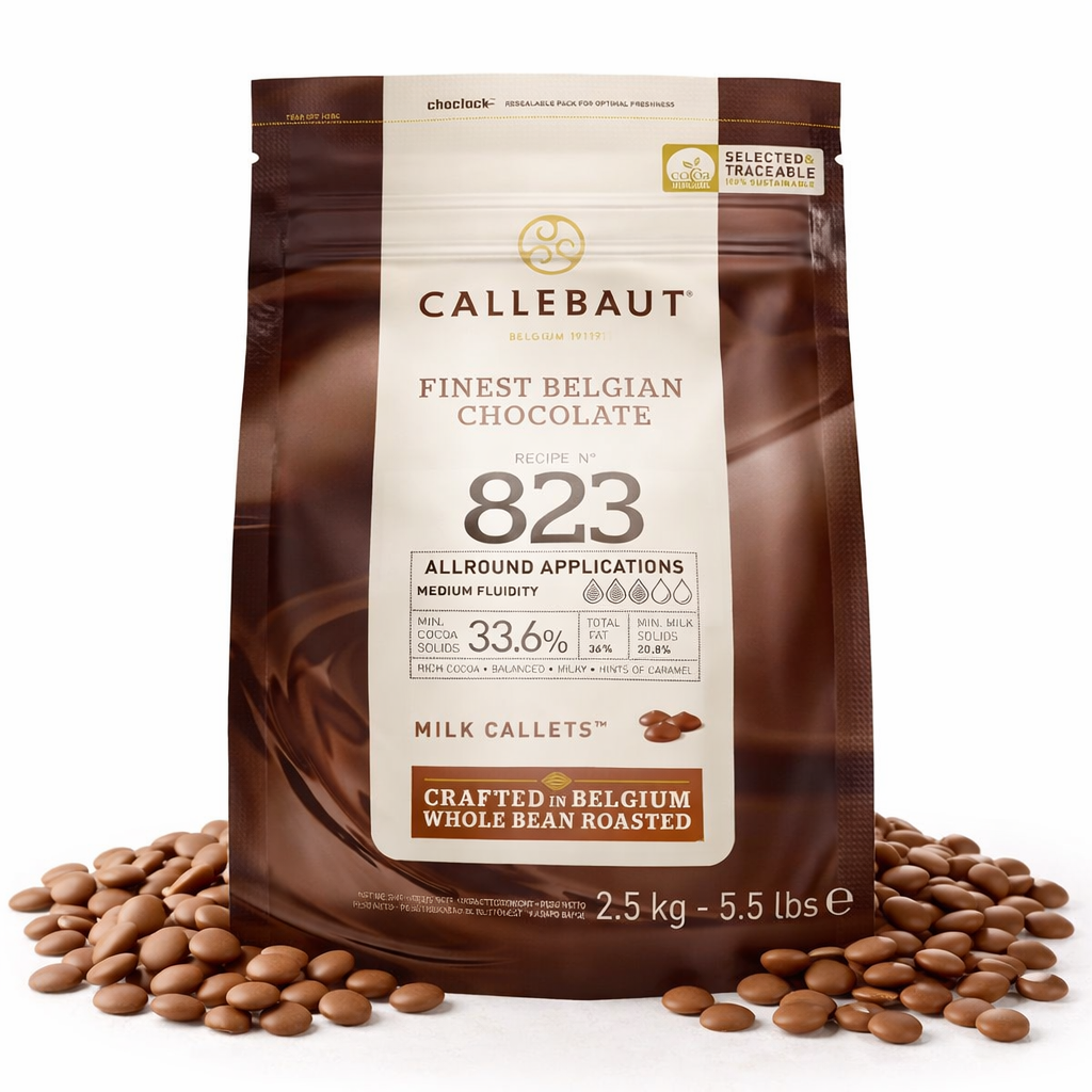 Callebaut  823 Kuvertüre Callets Milchschokolade - 1000g