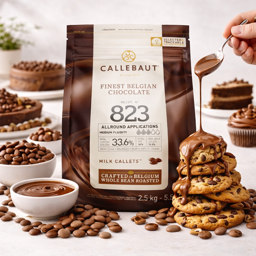 Callebaut  823 Kuvertüre Callets Milchschokolade - 1000g