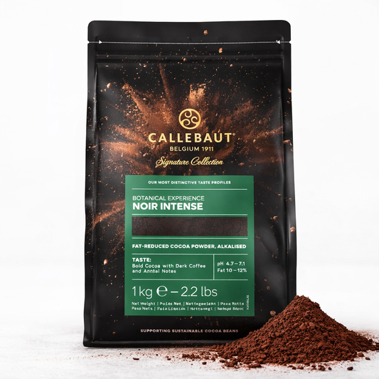Callebaut Cacao Barry Noir Intense dunkle Kakaomischung für Frühstück, 1 kg, hochwertige Schokolade in einer Verpackung