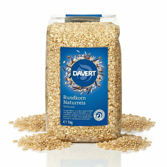 Davert Bio Natur Rundkorn Reis - 1kg
