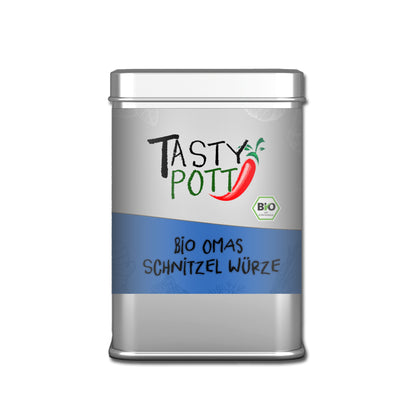 Tasty Pott Bio Omas Schnitzel Würze 100g Dose