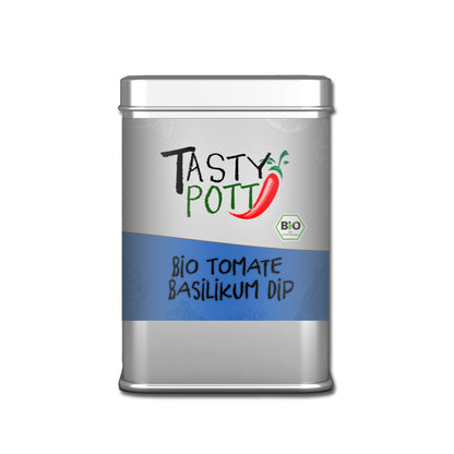 Tasty Pott Bio Tomate Basilikum Dip Gewürz 75g