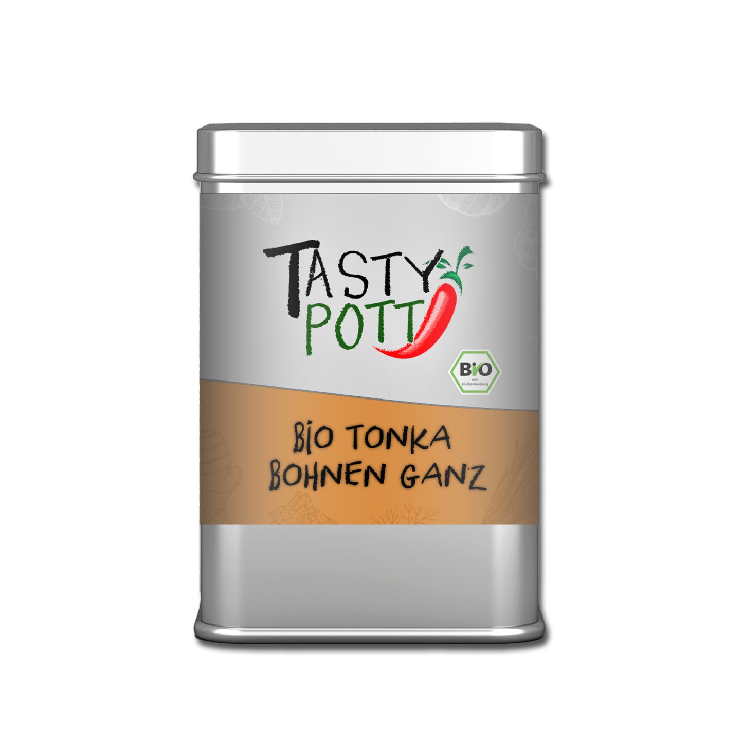 Tasty Pott Bio Tonka Bohnen - ganz - 70g Dose
