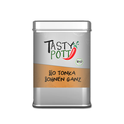 Tasty Pott Bio Tonka Bohnen - ganz - 70g Dose