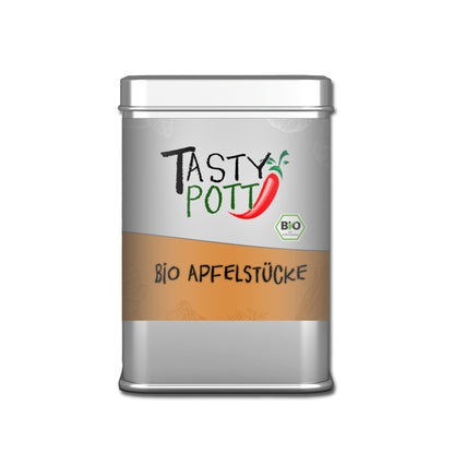Tasty Pott Bio Apfelstücke (3mm) 60g