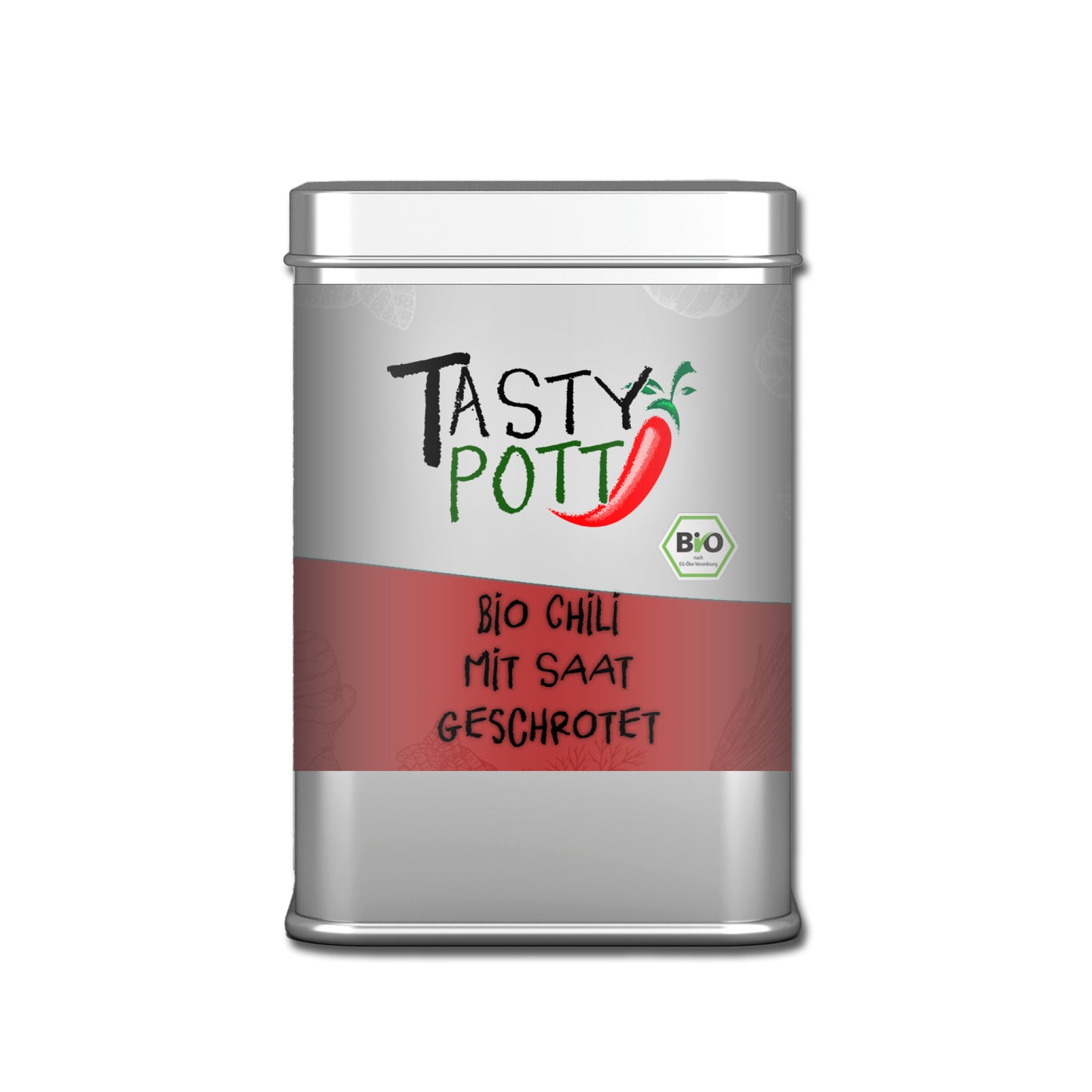 Tasty Pott Bio Chili geschrotet - mit Saat - 60g