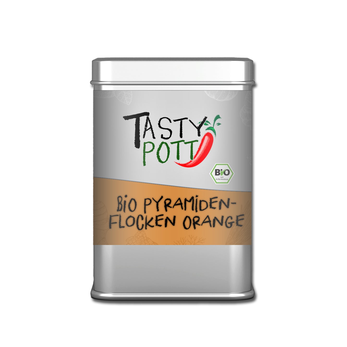 Tasty Pott Bio Pyramidenflocken Orange & Salz - 85g