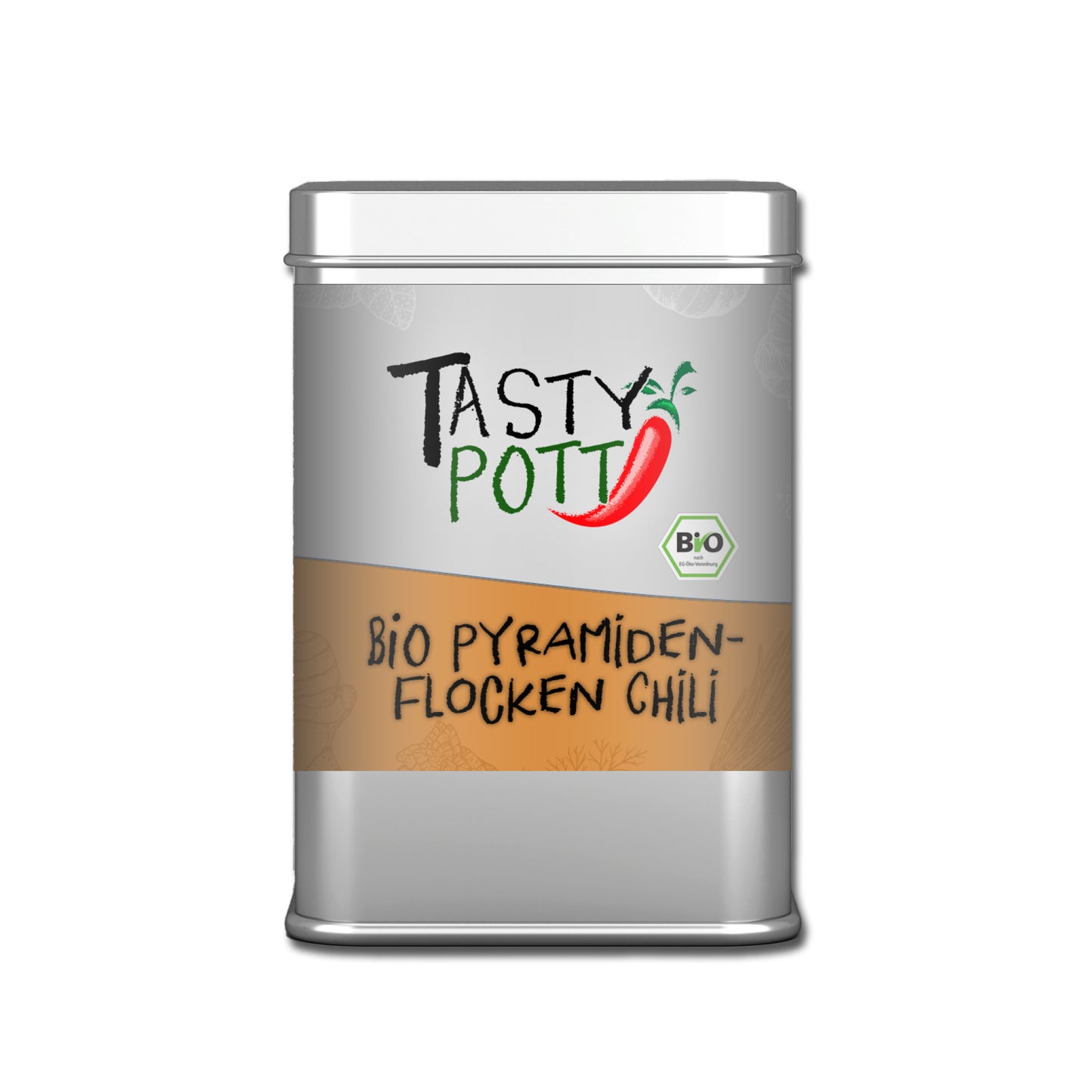 Tasty Pott Pyramiden Salz Flocken Chili - 85g Dose