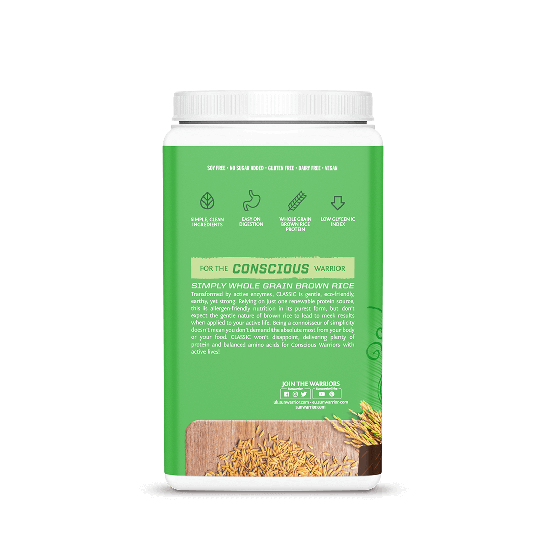 Sunwarrior natürliches Reisprotein - 750g - fit and life shop