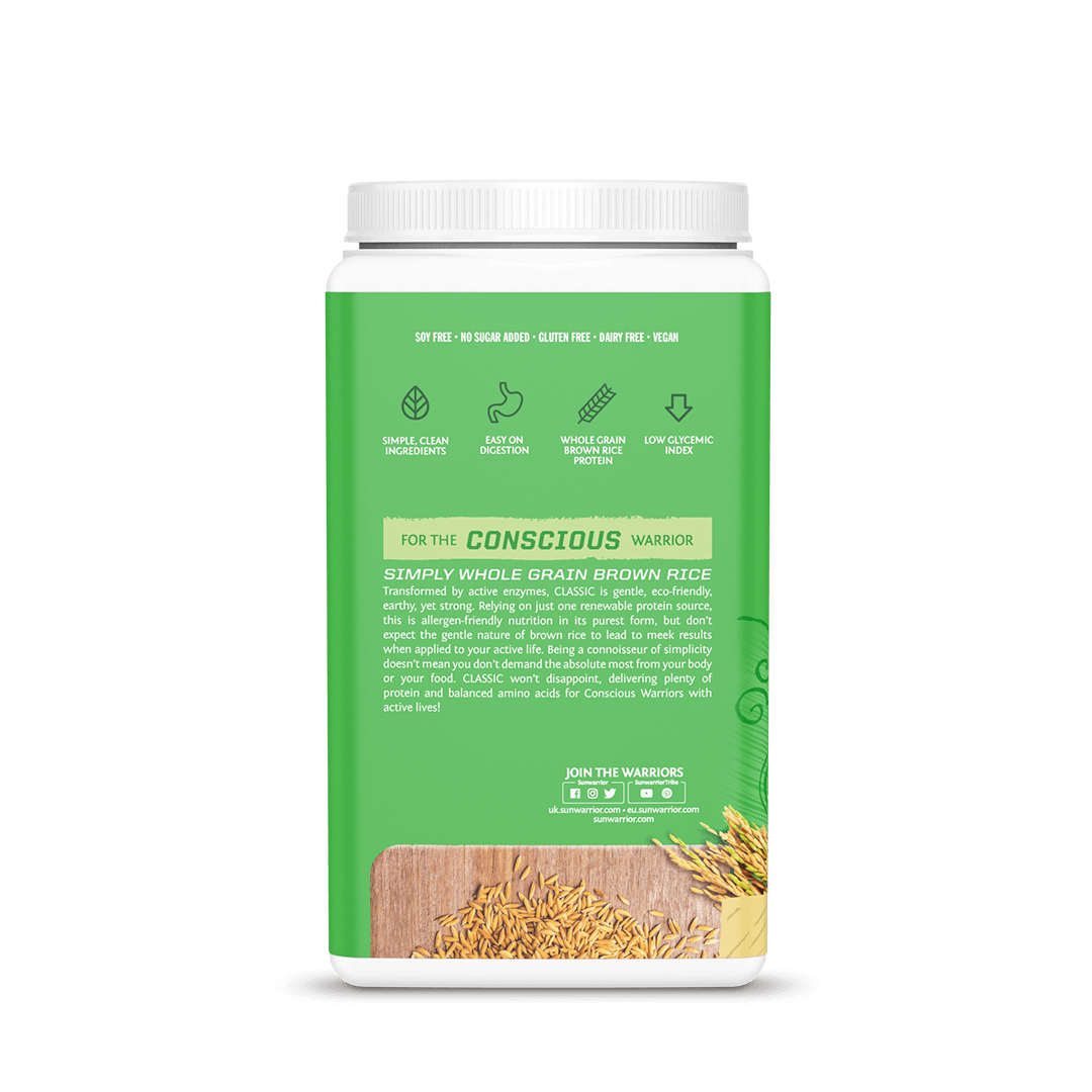 Sunwarrior natürliches Reisprotein - 750g - fit and life shop