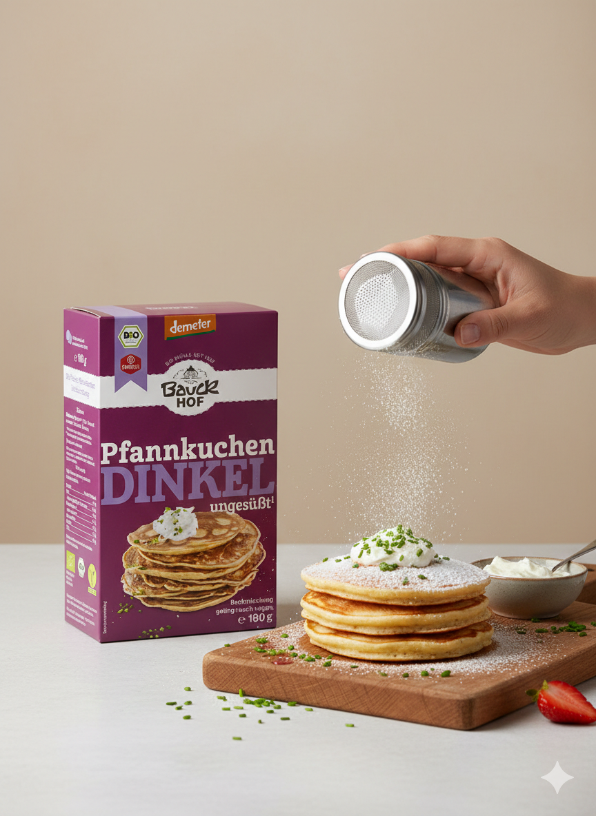 Bauck Bio Dinkel-Pfannenkuchen, 180 g - fit and life shop