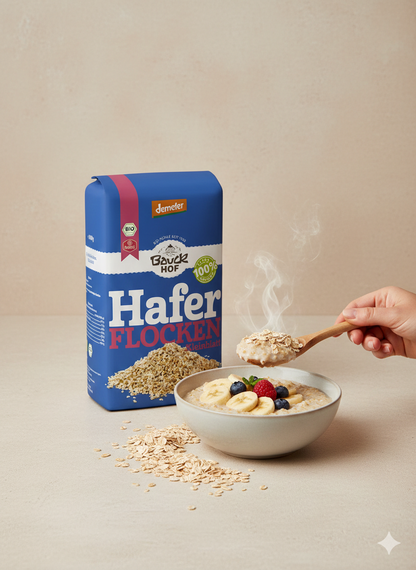 Bauckhof Bio Haferflocken Kleinblatt Demeter (ab 1000g) - fit and life shop