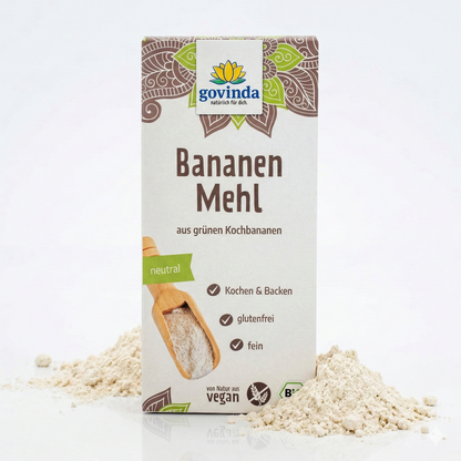 Govinda Bananenmehl aus grünen Kochbananen glutenfrei - 350g