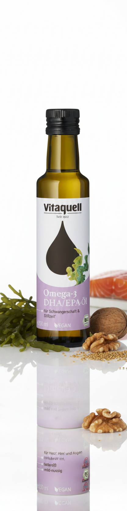 Vitaquell Omega 3 DHA Öl Bio, 250 ml - fit and life shop